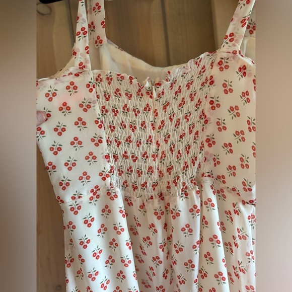re:named Tie Strap Floral Mini Dress - Picture 4 of 6